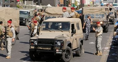الجيش اللبنانى: رصدنا دعوات واسعة للتظاهر فى بيروت ولن نسمح بالإخلال بالأمن