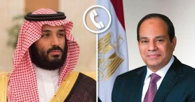 الرئيس السيسى يؤكد لولى العهد السعودى أهمية مواصلة تعزيز التعاون الثنائى