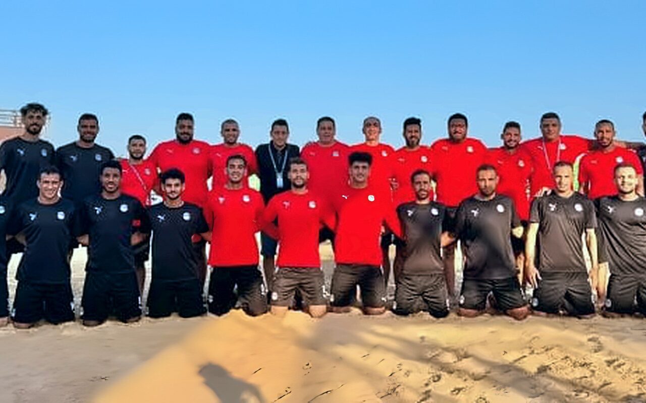 منتخب الشاطئية يخسر من أنجولا 4/2 فى ذهاب تصفيات أمم أفريقيا