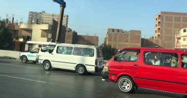 النشرة المرورية.. كثافات متحركة للسيارات على محاور القاهرة والجيزة