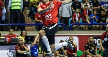 رجال يد الأهلى أمام ميدفييدى الروسى فى بطولة روسيا الدولية