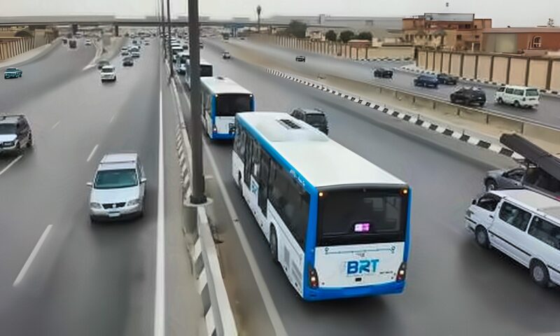 ​تشغيل مباشر للأتوبيس الترددى BRT بين الإسكندرية الزراعي وصن كابيتال غدًا