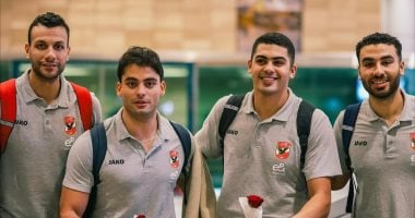 رجال يد الأهلى يسافرون إلى البوسنة للمشاركة فى البطولة الدولية