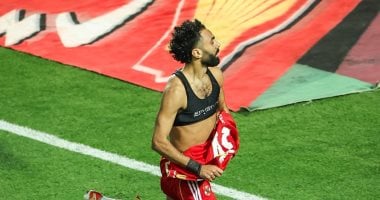 الأهلى يضيف الهدف الثانى أمام أبو قير للأسمدة عن طريق حسين الشحات