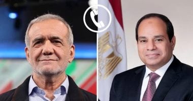 الرئيس السيسى يؤكد لنظيره الإيرانى رفض مصر لأي اعتداء على سيادة دول الخليج