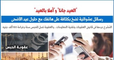 أهلا بالعيد.. رسائل عشوائية تضخ بكثافة على هاتفك مع حلول عيد الأضحى “برلمانى”