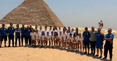 منتخب تونس للكرة النسائية يشيد بحفاوة الاستقبال في مصر ويزور الأهرامات