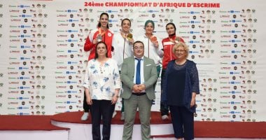 مصر ترفع رصيدها لـ13 ميدالية بعد ختام منافسات الفردي ببطولة أفريقيا للسلاح