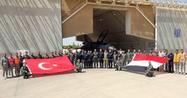 انطلاق فعاليات التدريب الجوى المشترك المصرى التركى بجمهورية مصر العربية