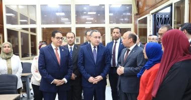 وزير التعليم العالي ورئيس جامعة القاهرة يفتتحان مشروعات طبية بقصر العيني