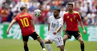 محمد صلاح: ملعب مباراة بلجيكا كان حاراً وشعرت بالتعب