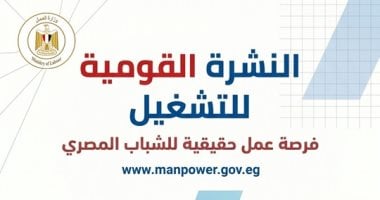 وزير العمل يعلن: 3068 فرصة عمل جديدة فى 12 محافظة والتقديم طوال يوليو