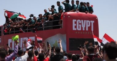 احتفالية تكريم المنتخب المصري باستاد القاهرة  الدولي مساء الاثنين