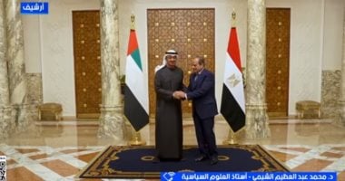 برلماني: قمة الرئيس السيسي ومحمد بن زايد تعكس ثقل القاهرة وأبوظبي