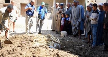 أسقفية الخدمات عضو التحالف الوطني تنفذ تدريبًا عمليًا لإنتاج السماد العضوي من المخلفات الزراعية