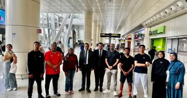 بعثة منتخب القوس والسهم تصل الجزائر للمشاركة فى البطولة الأفريقية