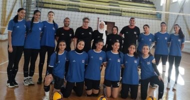 فوز ناشئات الطائرة علي الجزائر 3 – 0 ببطولة أفريقيا للطائرة تحت 18 سنة بالإسكندرية