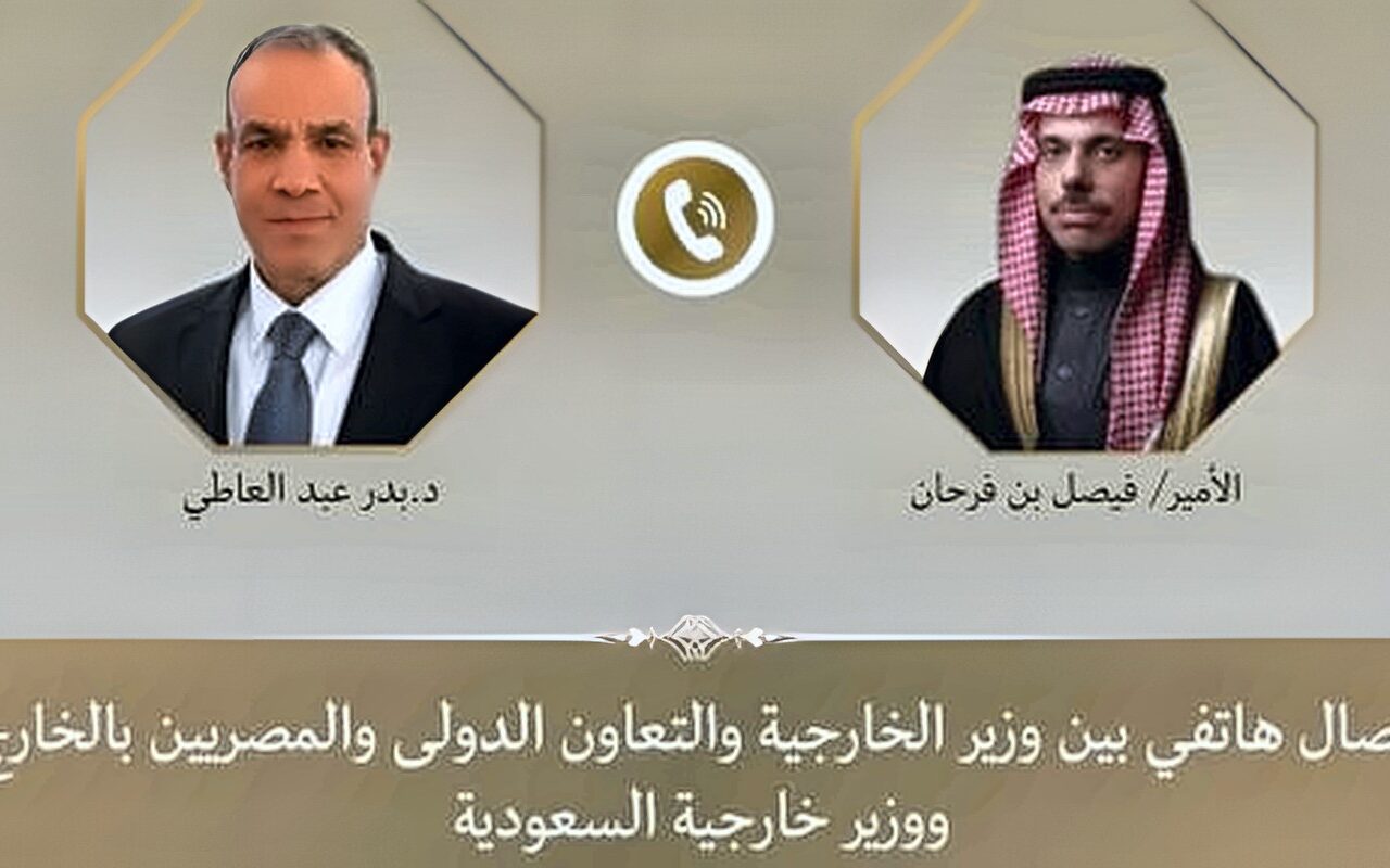 وزير الخارجية يؤكد لنظيره السعودي تضامن مصر الكامل مع المملكة