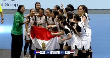 فوز ناشئات اليد على كرواتيا بضربة بداية بطولة العالم