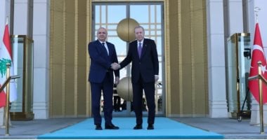 أردوغان يؤكد استعداد تركيا للمساهمة فى جهود إعادة إعمار جنوب لبنان