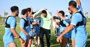 أول ظهور لـ سيحا في مران المصري بعد انتقاله إلى الفريق.. صور