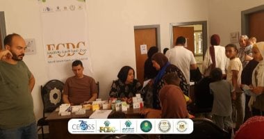 الهيئة القبطية الإنجيلية عضو التحالف الوطني تنظم قافلة طبية مجانية بالبحيرة