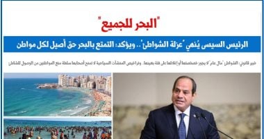 كيف انحازت الدولة والقانون للمواطن فى أزمة “عزلة الشواطئ”؟.. برلمانى