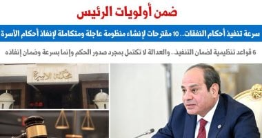 10 مقترحات لإنشاء منظومة عاجلة لسرعة تنفيذ أحكام الأسرة.. عن “برلماني”