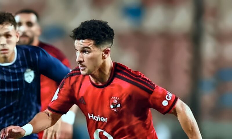منصف بقرار يحرز الهدف الثانى للأهلى أمام الزمالك