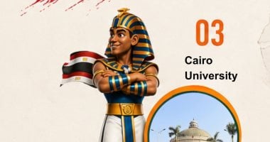 شعلة دورة الألعاب الأفريقية للجامعات تصل جامعة القاهرة