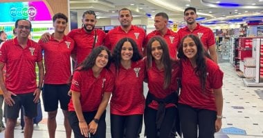 بعثة كرة السلة تغادر إلى إيطاليا للمشاركة في دورة ألعاب البحر المتوسط