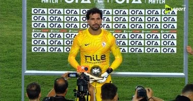 مهدى سليمان رجل مباراة الزمالك والبنك الأهلى فى الدورى