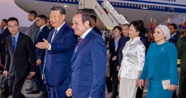 بيان مصرى صينى مشترك: توطيد التعاون ذى المنفعة المتبادلة بين البلدين