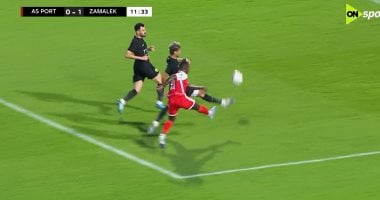 الزمالك يتقدم على إيه إس بورت الجيبوتى 1-0 بعد 15دقيقة