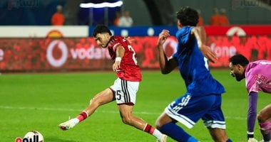 زيزو رجل مباراة الأهلي وأبو قير للأسمدة في الدوري المصري