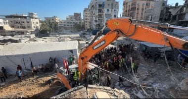 ارتفاع عدد ضحايا انهيار مبنى سكني في غزة إلى 20 قتيلًا وعشرات المصابين