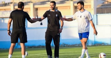 أحمد شوشة يبدأ التأهيل فى تدريبات غزل المحلة عقب إصابة السمانة