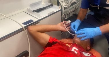 نقل محمد رأفت لاعب منتخب الشباب للمجمع الطبي بالإسماعيلية وحالته مستقرة.. صور
