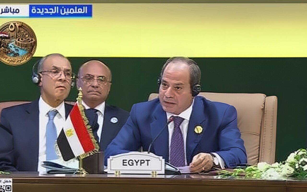 الرئيس السيسى يعلن اعتماد الإعلان الختامى لقمة الدول المؤسسة لوكالة الاتحاد الافريقى للتنمية