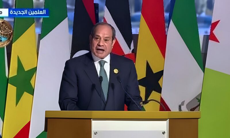 الرئيس السيسى يتوجه بالشكر للحضور فى ختام أعمال الاجتماع التنسيقى الثامن للاتحاد الأفريقي
