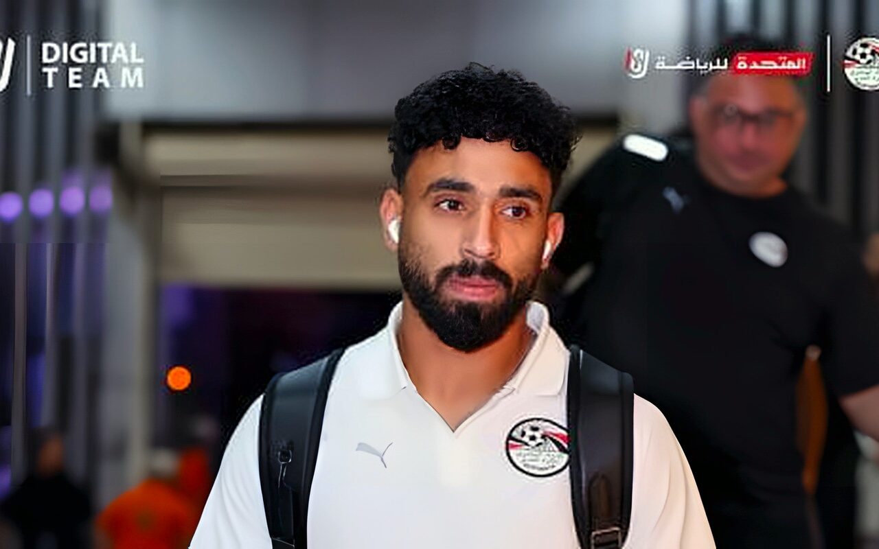 منتخب مصر يصل استاد القاهرة لمواجهة جنوب أفريقيا وديا