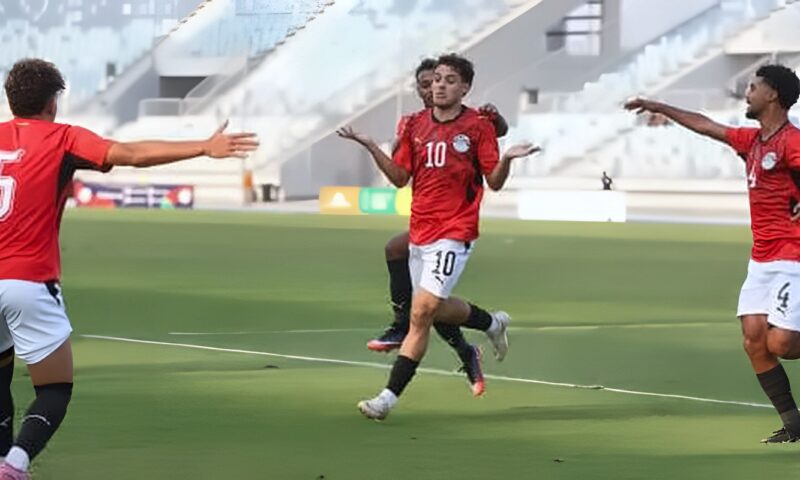 محمود صلاح صانع ألعاب منتخب الشباب أفضل لاعب في تصفيات شمال أفريقيا