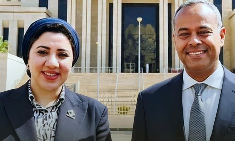 تنسيقية شباب الأحزاب تهنئ سامح السادات وأميرة صابر بفوزهما في انتخابات مكاتب اللجان النوعية بالشيوخ