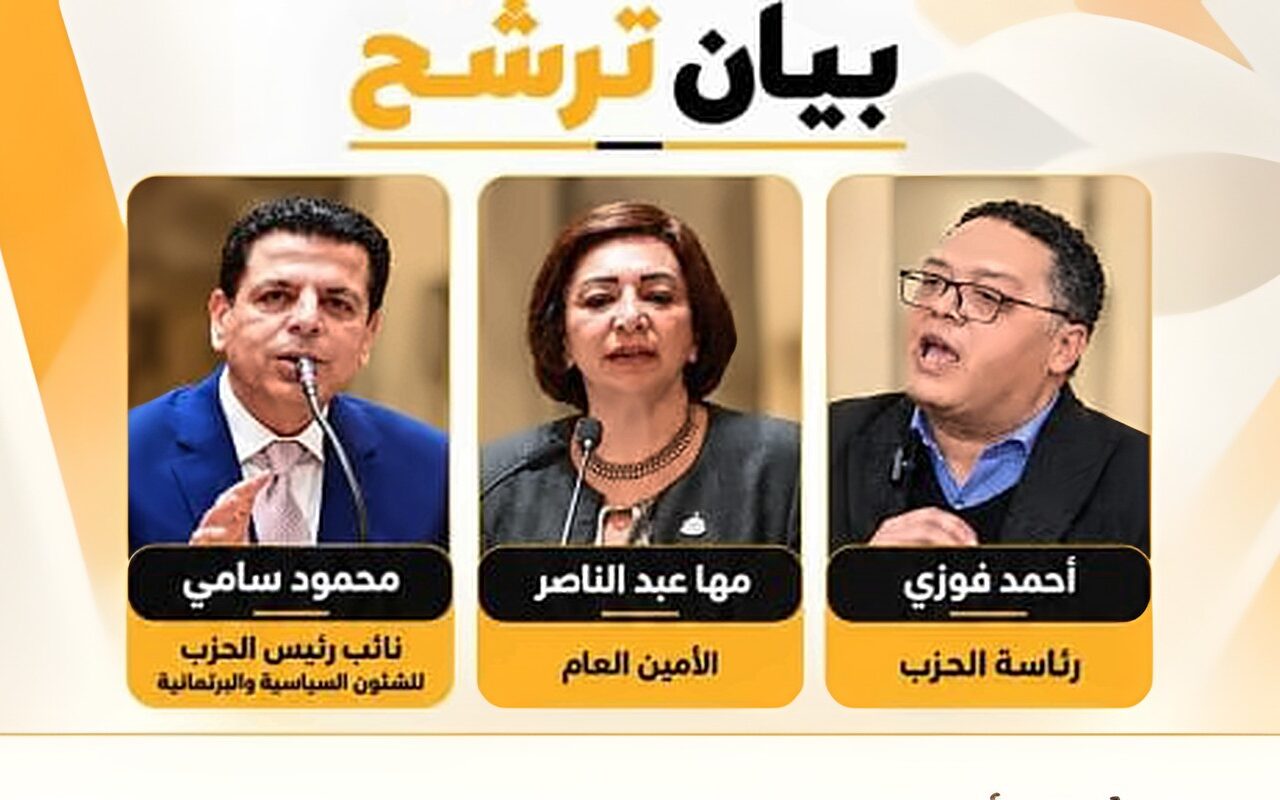 3 قيادات تعلن التوافق على خوض انتخابات «المصرى الديمقراطى».. أحمد فوزى رئيسا