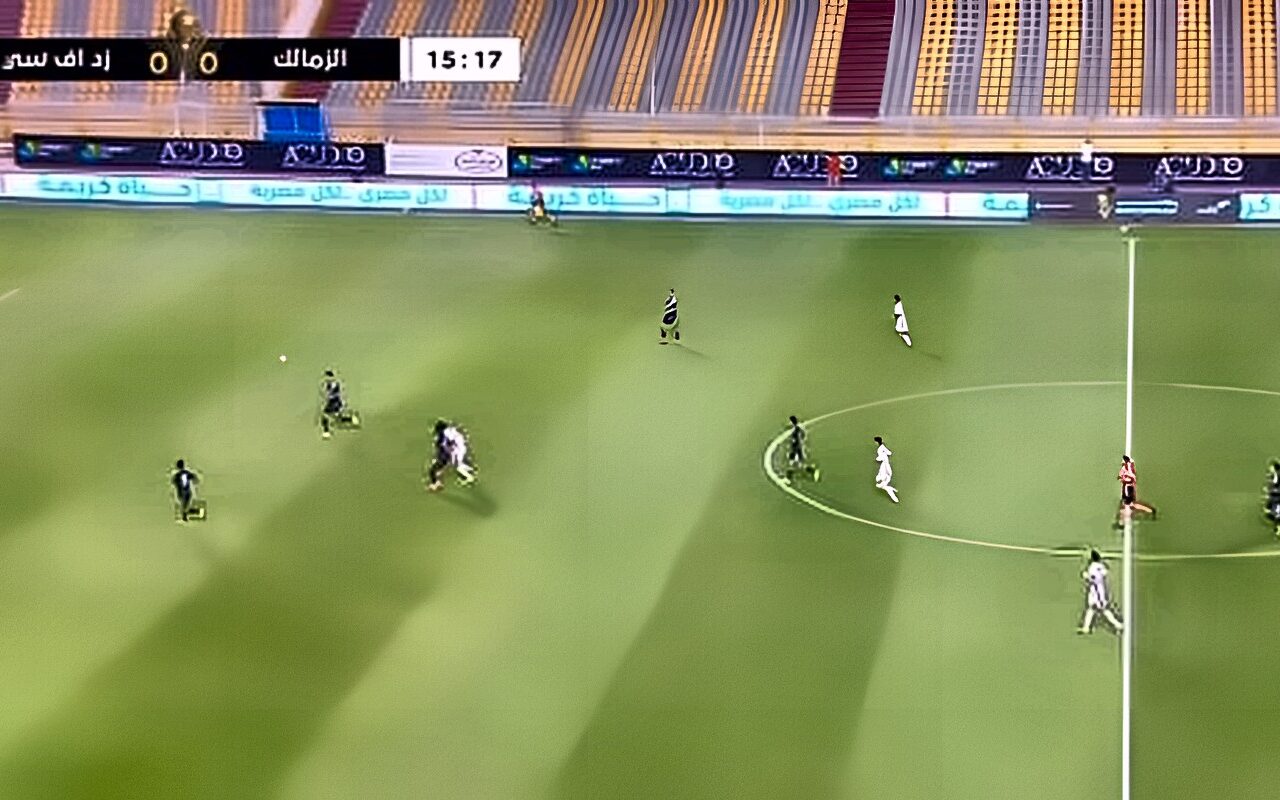 تعادل سلبى بين الزمالك وزد بعد مرور 15 دقيقة