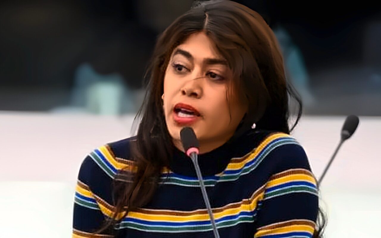 تهديد مسلح لـ نائبة فرنسية من أصول فلسطينية بسبب علم إسرائيل