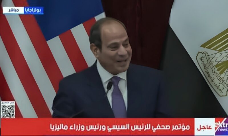 الرئيس السيسى: أشكر ماليزيا على إهدائى أرفع وسام اتحادى ماليزى