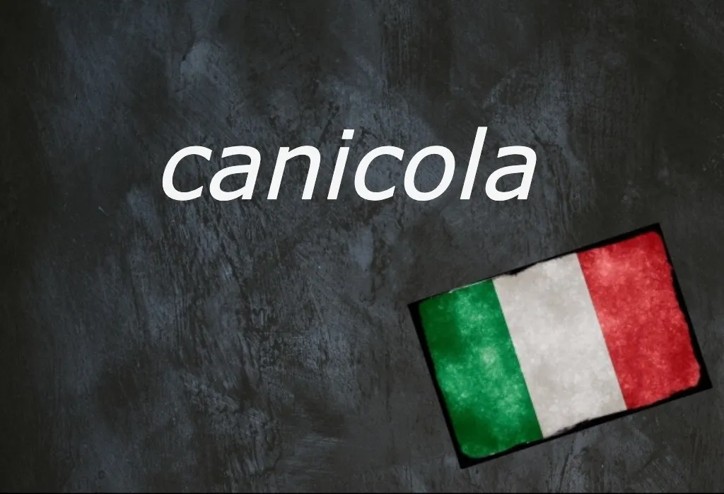 Italian word of the day: ‘Canicola’
