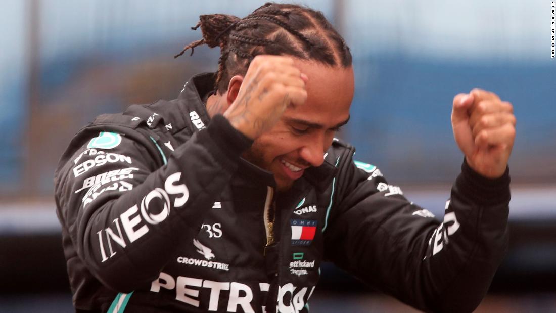 ‘I have walked this sport alone,’ says Lewis Hamilton after title win
