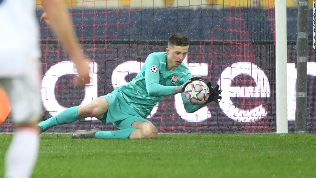 ‘Putin is a killer,’ says Ukraine goalkeeper as he sends a message of hope to his country